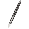 Pilot Vanishing Point Fountain Pen - Black Carbon Fiber - Rhodium Trim-Pen Boutique Ltd