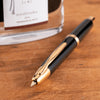Pilot Vanishing Point Fountain Pen - Black - Gold Trim-Pen Boutique Ltd