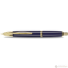 Pilot Vanishing Point Fountain Pen - Blue - Gold Trim-Pen Boutique Ltd