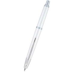 Pilot Vanishing Point Fountain Pen - Decimo White-Pen Boutique Ltd