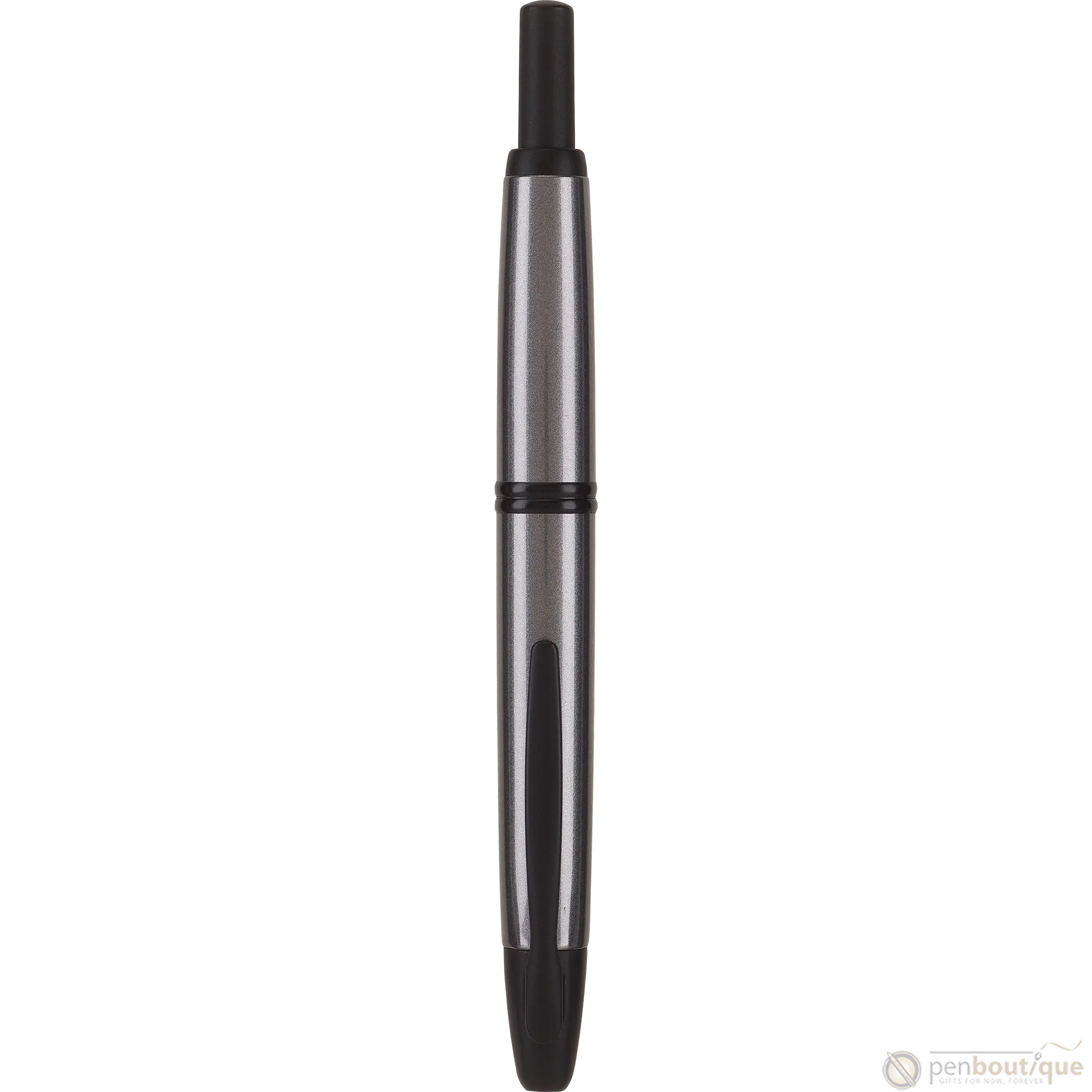 Pilot Vanishing Point Fountain Pen - Gunmetal Gray - Matte Black Trim-Pen Boutique Ltd