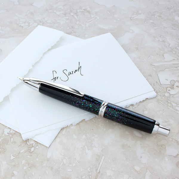 Pilot Vanishing Point Fountain Pen - Raden Water Galaxy - Medium Nib-Pen Boutique Ltd