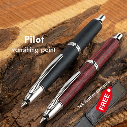 Buy Pilot Vansihing Point - FREE Yak leather pen case