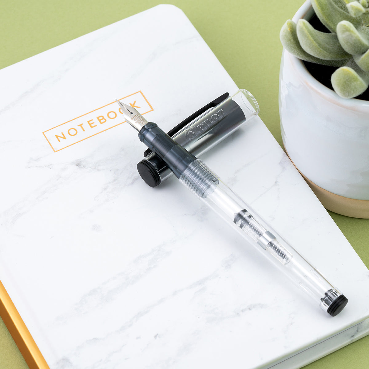 Pilot Explorer Fountain Pen - Demonstrator Clear-Pen Boutique Ltd