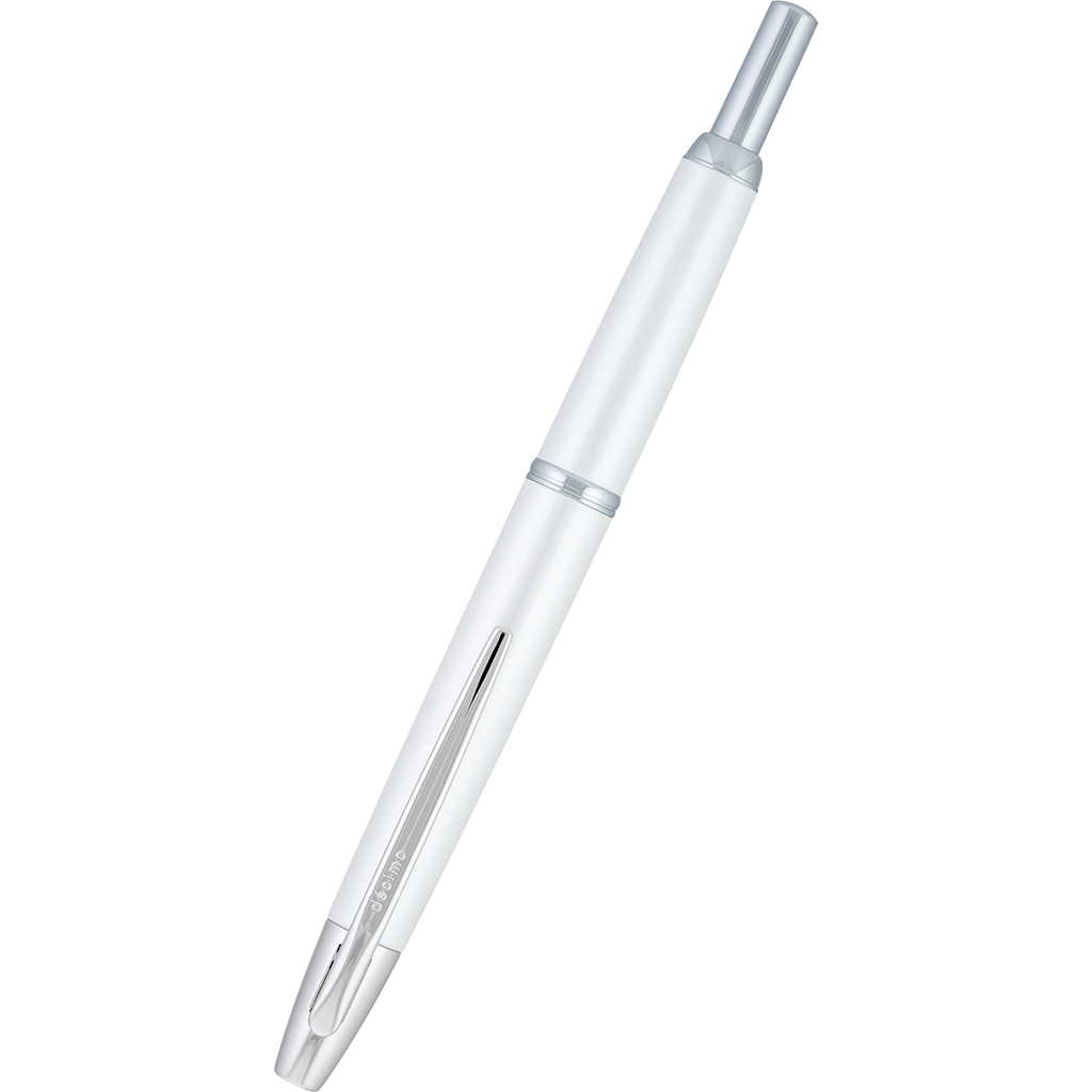 Pilot Vanishing Point Fountain Pen - Decimo White-Pen Boutique Ltd