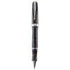 Pineider La Grande Belleza Ancient Materials Rollerball Pen - Carrara Brown - Palladium Trim-Pen Boutique Ltd