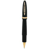 Pineider Modern Times Rollerball Pen - Black - Rose Gold Trim-Pen Boutique Ltd