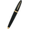 Pineider Modern Times Rollerball Pen - Black - Rose Gold Trim-Pen Boutique Ltd