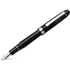 Platinum 3776 Century Black Diamond Fountain Pen with Rhodium Trim-Pen Boutique Ltd