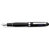 Platinum 3776 Century Black Diamond Fountain Pen with Rhodium Trim-Pen Boutique Ltd