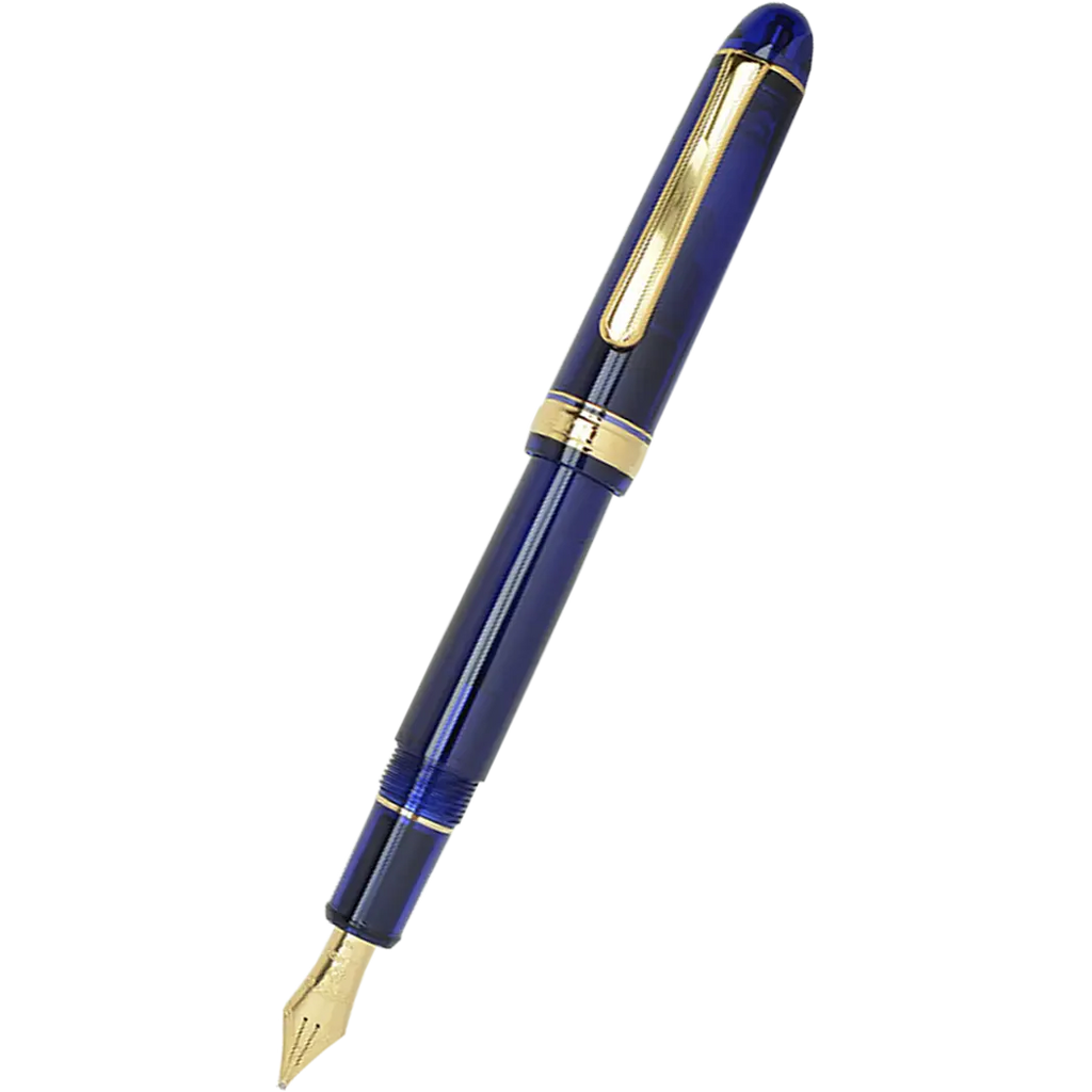 Platinum 3776 Century Chartres Blue Music Nib Fountain Pen-Pen Boutique Ltd