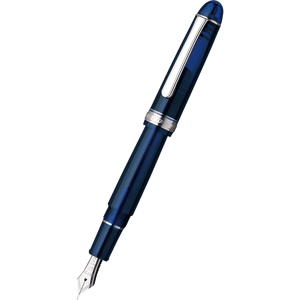 Platinum 3776 Century Fountain Pen - Chartres Blue - Rhodium Trim-Pen Boutique Ltd