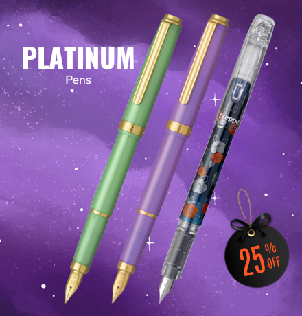 Platinum Pens - 25% off