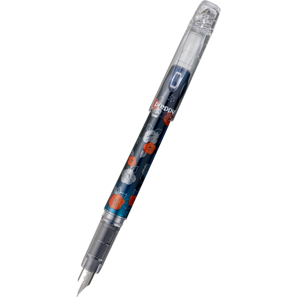 Platinum Preppy Fountain Pen - Wa Tsubaki (Edo-Monogatari)-Pen Boutique Ltd
