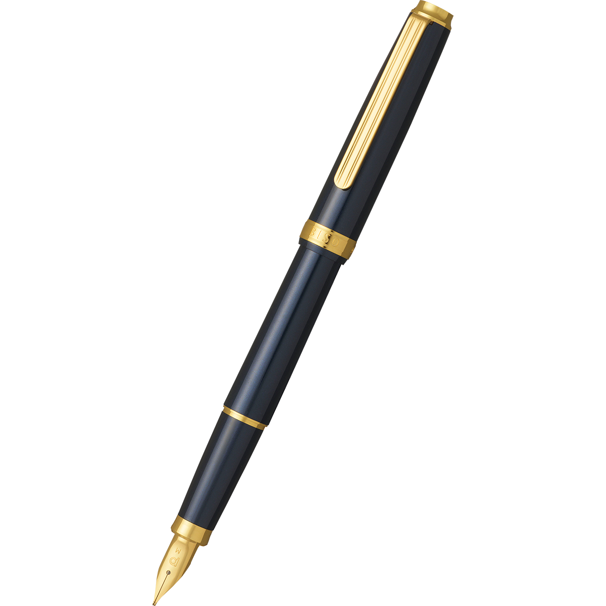 Platinum BISO Fountain Pen - Nebula Black-Pen Boutique Ltd