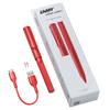 Lamy Safari Note - Studio - Stylus Pen - Red (Gloss)-Pen Boutique Ltd