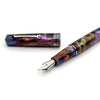 Leonardo x Pen Boutique Momento Zero Grande 14K  Fountain Pen - Rangoli - SILVER (Exclusive) Broad Nib