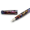 Leonardo x Pen Boutique Momento Zero GRANDE Fountain Pen - Rangoli - Silver Trim (Exclusive) Broad Nib