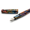 Leonardo x Pen Boutique Momento Zero GRANDE Fountain Pen - Rangoli - Silver Trim (Exclusive)-Pen Boutique Ltd