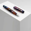 Leonardo x Pen Boutique Momento Zero Fountain Pen - REGULAR SIZE- Silver Trim - Rangoli (Exclusive)-Pen Boutique Ltd