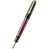 Pelikan Souveran Fountain Pen - M600 Black/Red-Pen Boutique Ltd