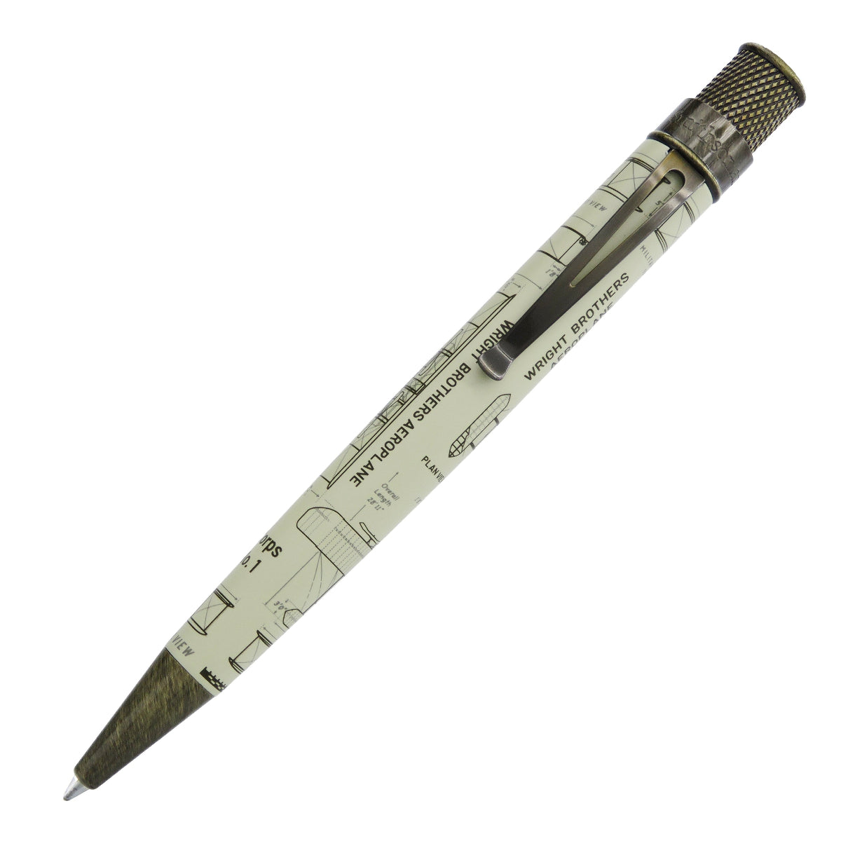 Retro 51 Smithsonian Rollerball Pen - Wright Brothers Aeroplane-Pen Boutique Ltd