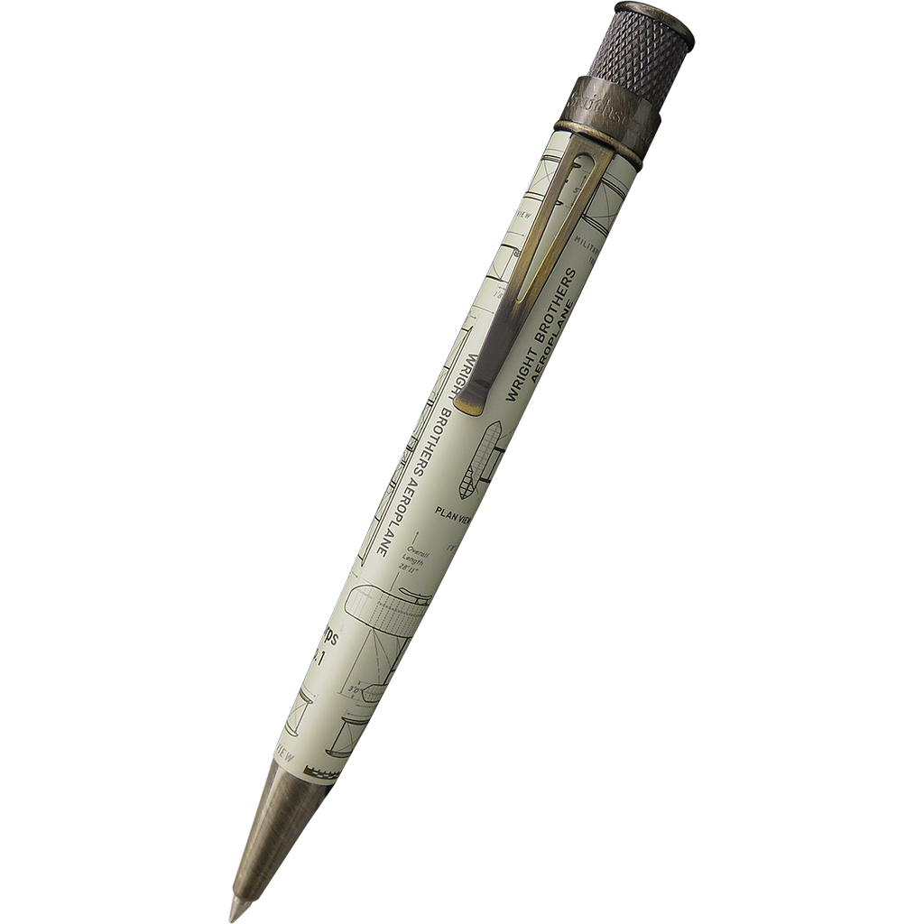 Retro 51 Smithsonian Rollerball Pen - Wright Brothers Aeroplane-Pen Boutique Ltd