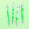 Retro 51 Tornado Acrylic Rollerball Pen - Cosmic Green & White Swirl-Pen Boutique Ltd