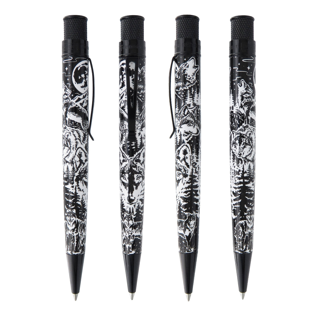 Retro 51 Tornado Ballpoint Pen - Wolf Rescue-Pen Boutique Ltd