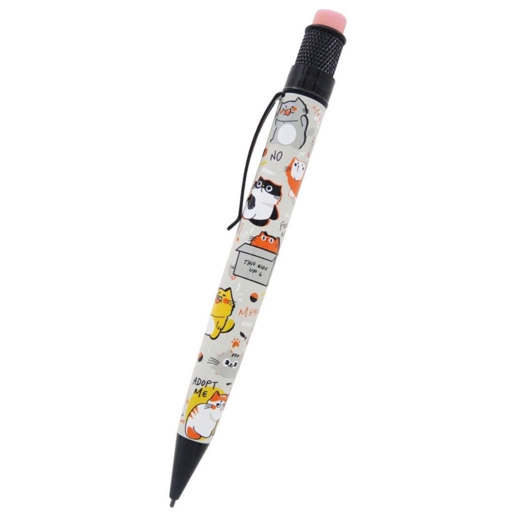 Retro 51 Tornado Cat Rescue Series 5 Mechanical Pencil-Pen Boutique Ltd