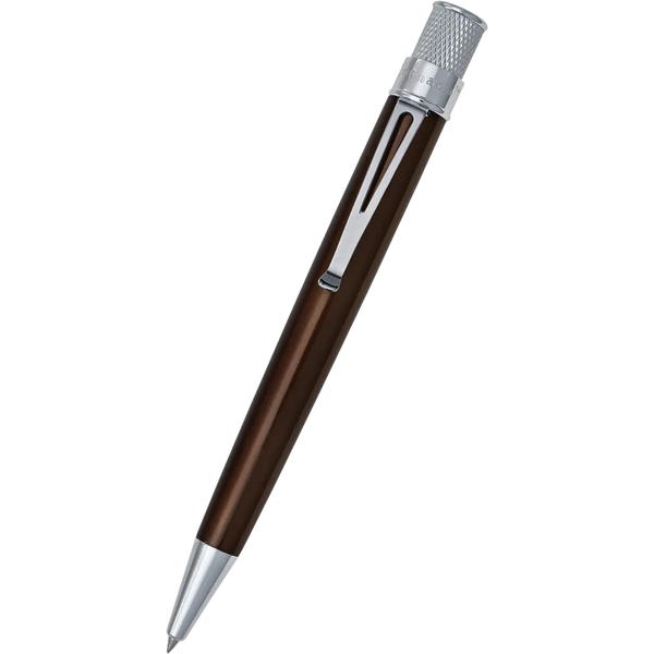 Retro 51 Tornado Classic Lacquer Brown Rollerball Pen-Pen Boutique Ltd