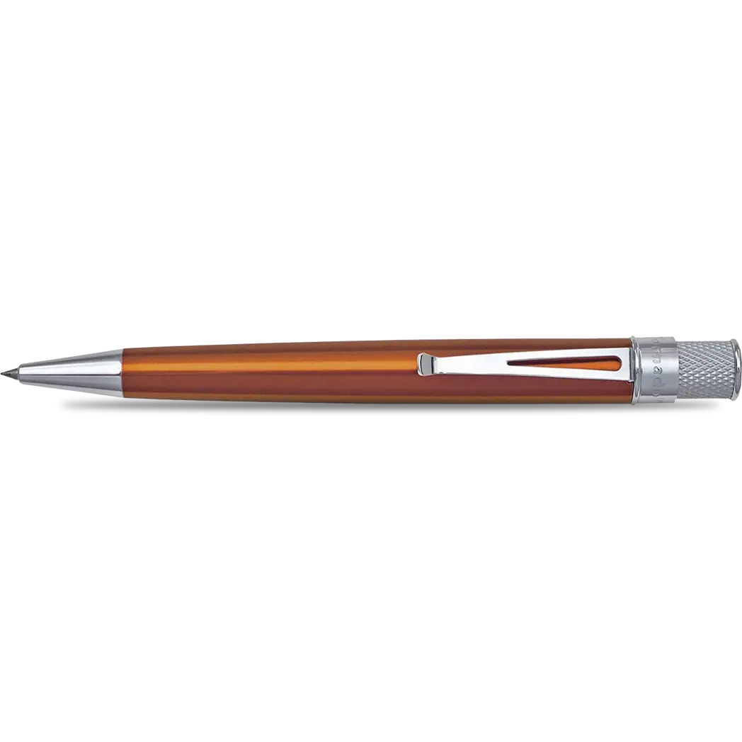 Retro 51 Tornado Classic Lacquer Orange Rollerball Pen-Pen Boutique Ltd