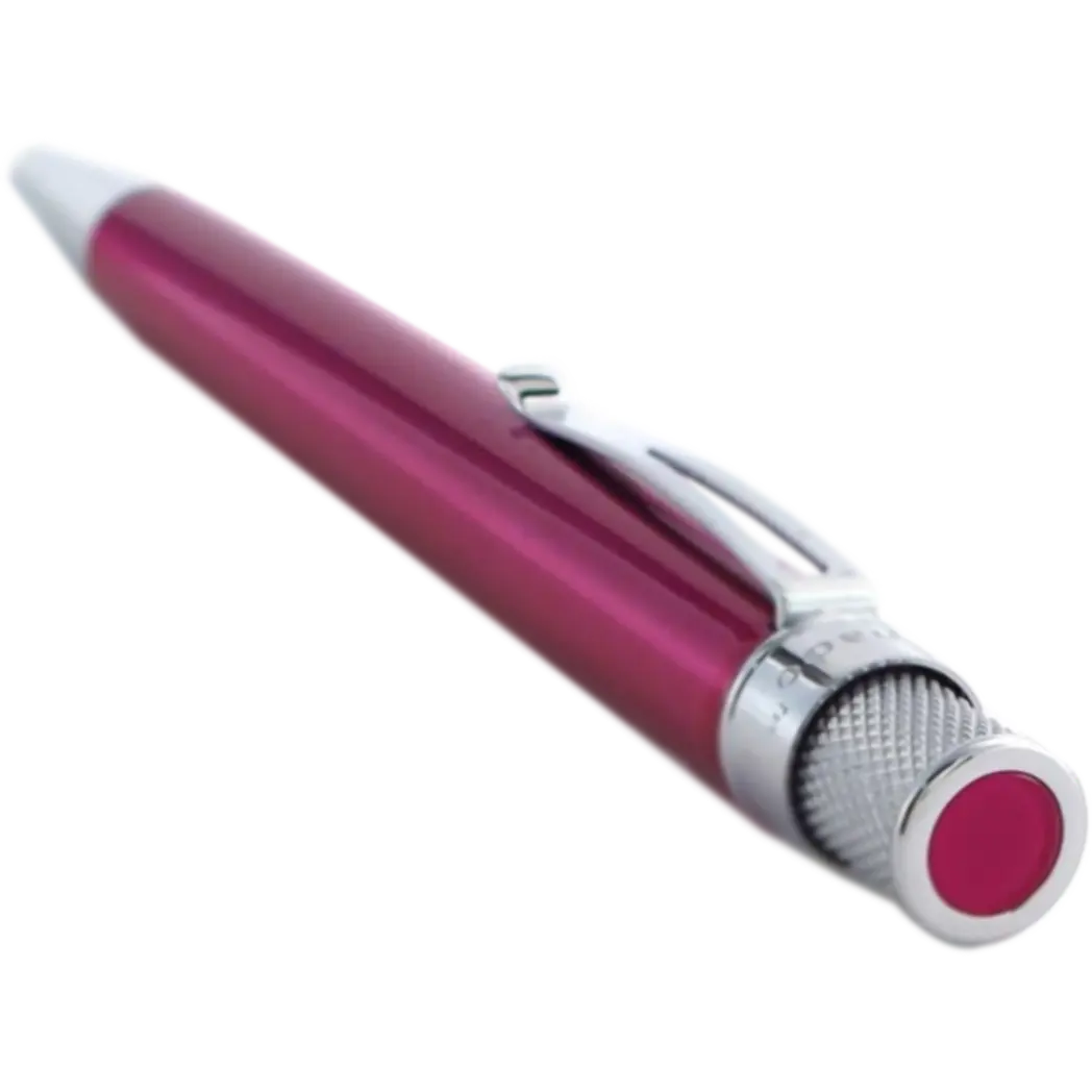 Retro 51 Tornado Classic Lacquer Pink Rollerball Pen-Pen Boutique Ltd
