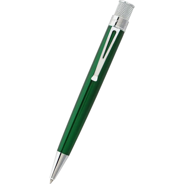 Retro 51 Tornado Classic Lacquer Rollerball Pen - Green-Pen Boutique Ltd