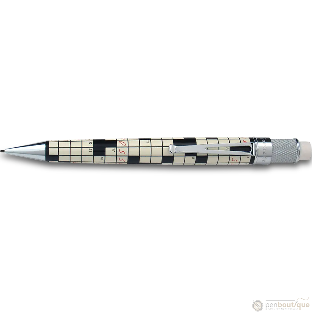 Retro 51 Tornado Crossword Mechanical Pencil - 1.15mm Lead-Pen Boutique Ltd