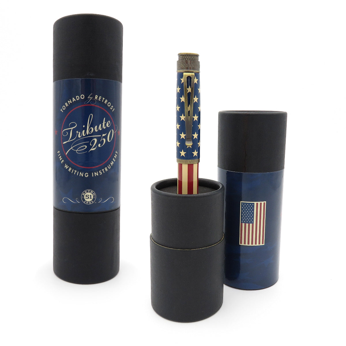 Retro 51 Tornado Fountain Pen - Tribute 250 (Limited Edition)-Pen Boutique Ltd