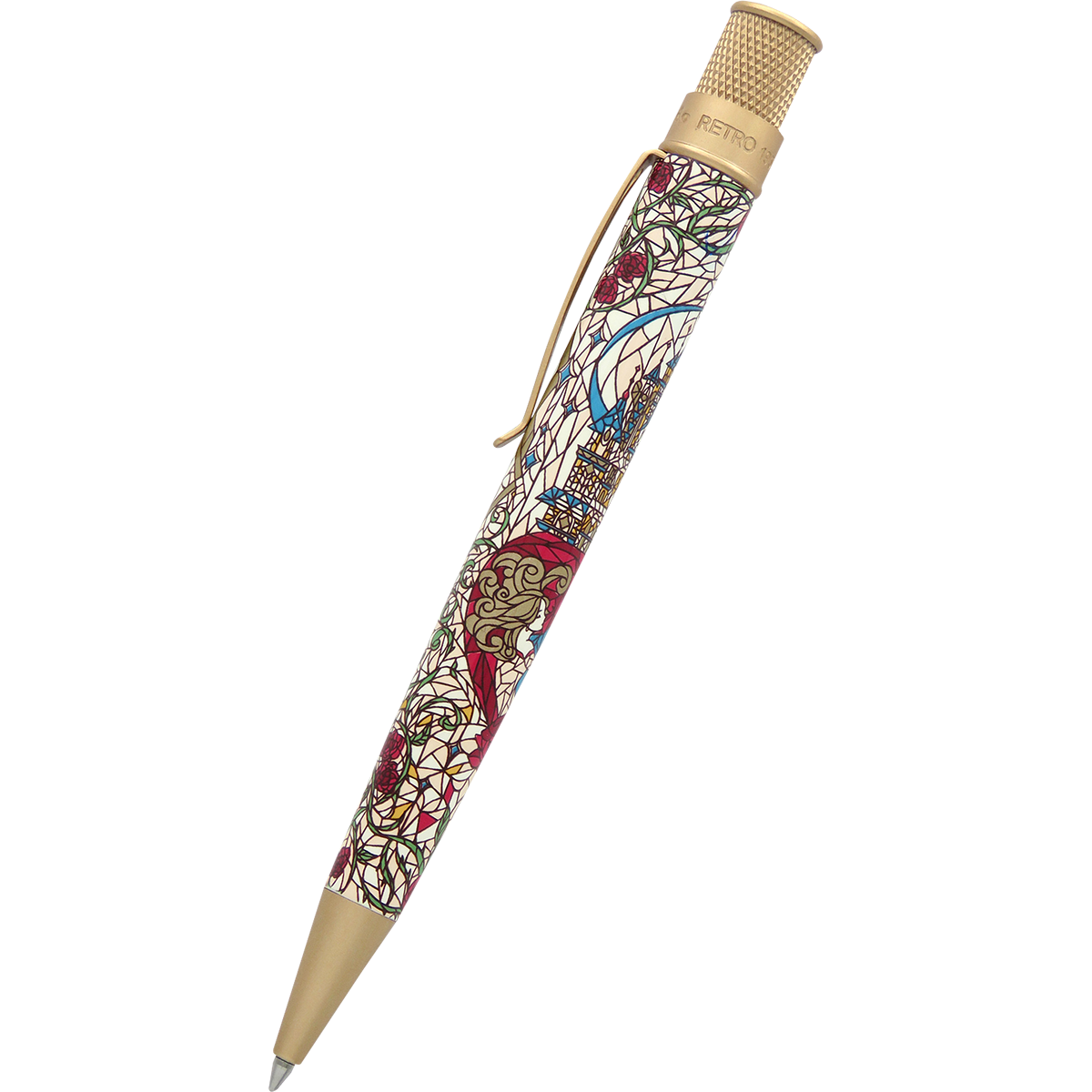 Retro 51 Tornado Rollerball Pen - Beauty and The Beast Rollerball (Literary Collection)-Pen Boutique Ltd