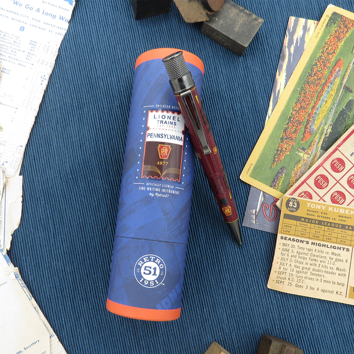 Retro 51 Tornado Rollerball Pen - Lionel Trains Pennsylvania-Pen Boutique Ltd