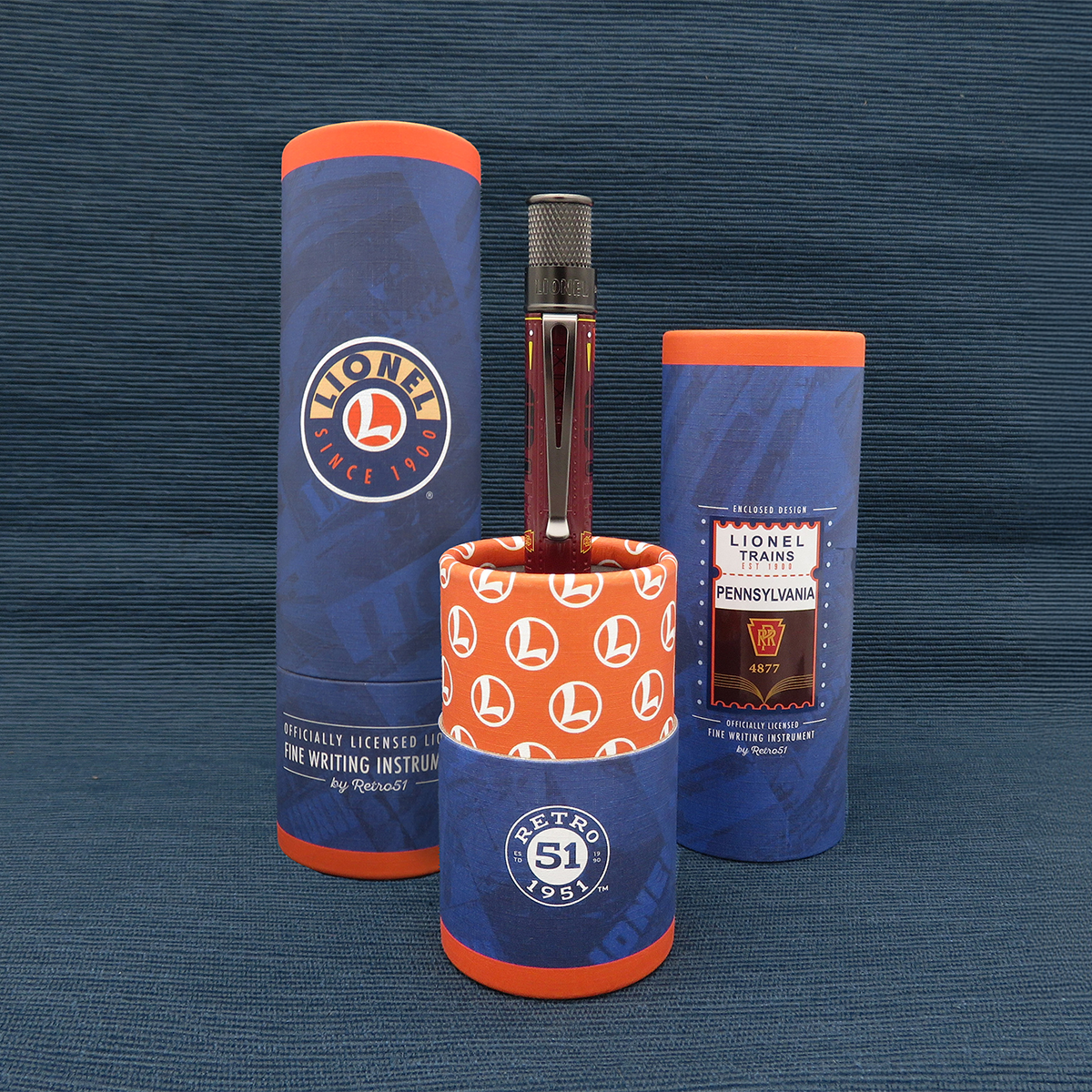 Retro 51 Tornado Rollerball Pen - Lionel Trains Pennsylvania-Pen Boutique Ltd