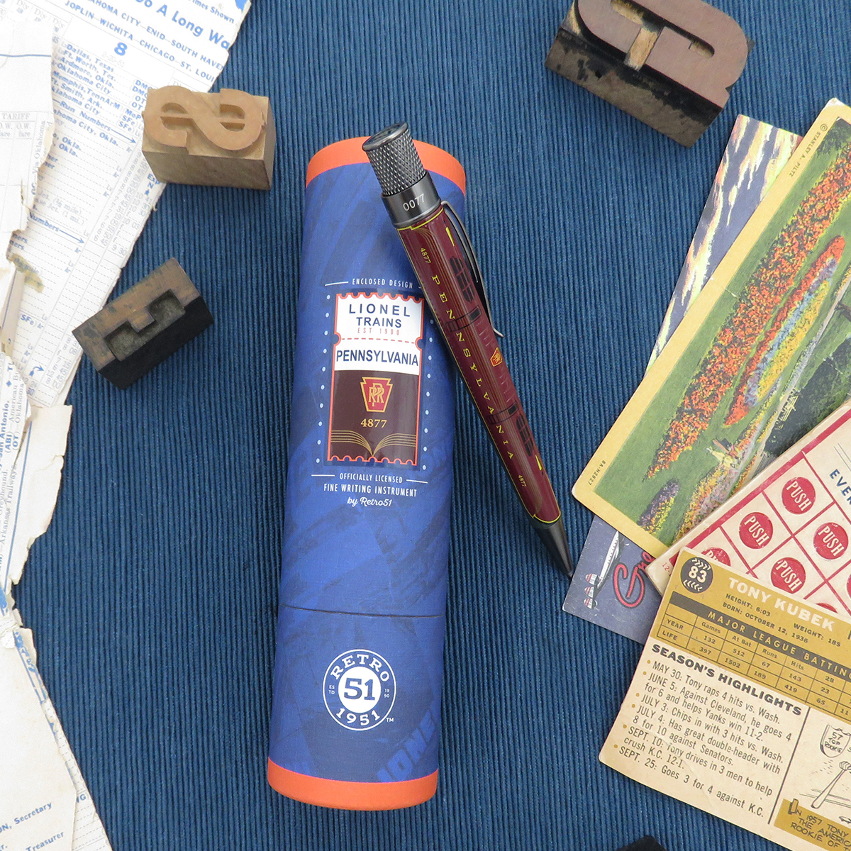 Retro 51 Tornado Rollerball Pen - Lionel Trains Pennsylvania-Pen Boutique Ltd