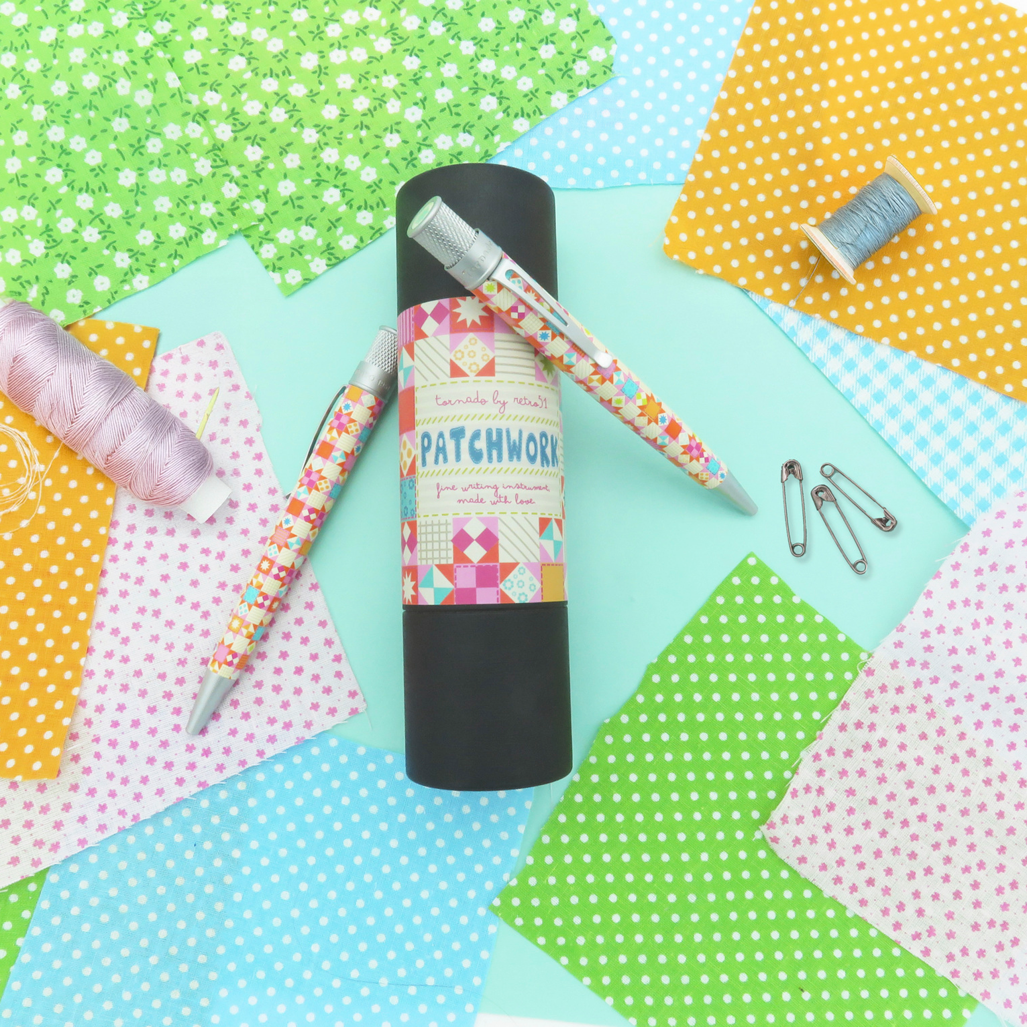 Retro 51 Tornado Rollerball Pen - Vintage Metalsmith - Patchwork Rollerball-Pen Boutique Ltd