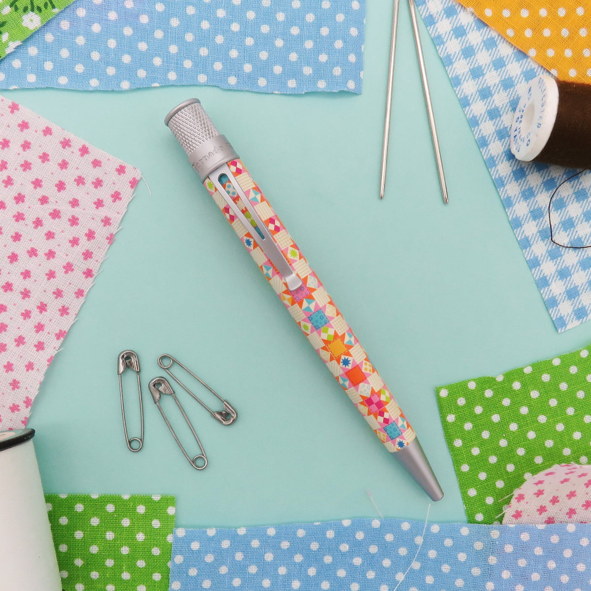 Retro 51 Tornado Rollerball Pen - Vintage Metalsmith - Patchwork Rollerball-Pen Boutique Ltd