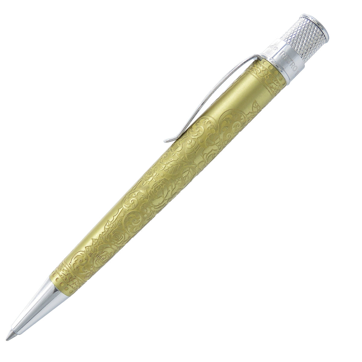 Retro 51 Tornado Rollerball Pen - Vintage Metalsmith Rose-Pen Boutique Ltd