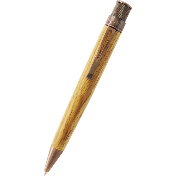 Retro 51 Tornado Rollerball Pen - Woodworks Bourbon-Pen Boutique Ltd