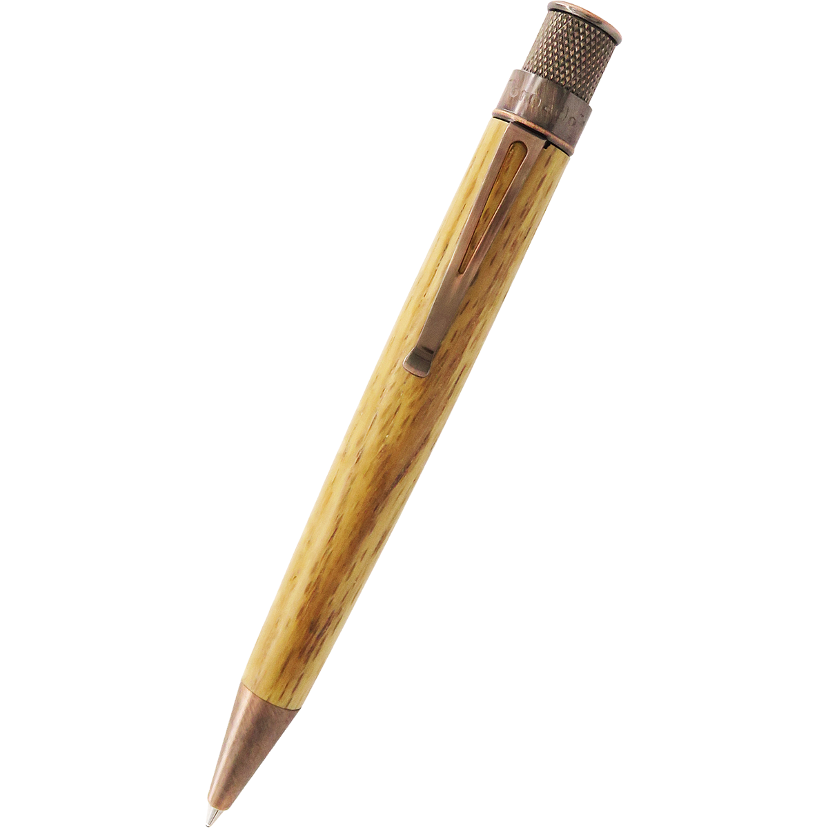 Retro 51 Tornado Rollerball Pen - Woodworks Bourbon-Pen Boutique Ltd