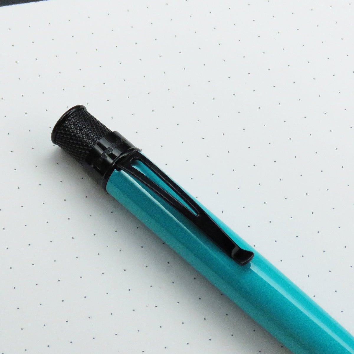 Retro 51 Tornado Stealth Lacquers Rollerball Pen - Deep Aqua - Pen Boutique Ltd