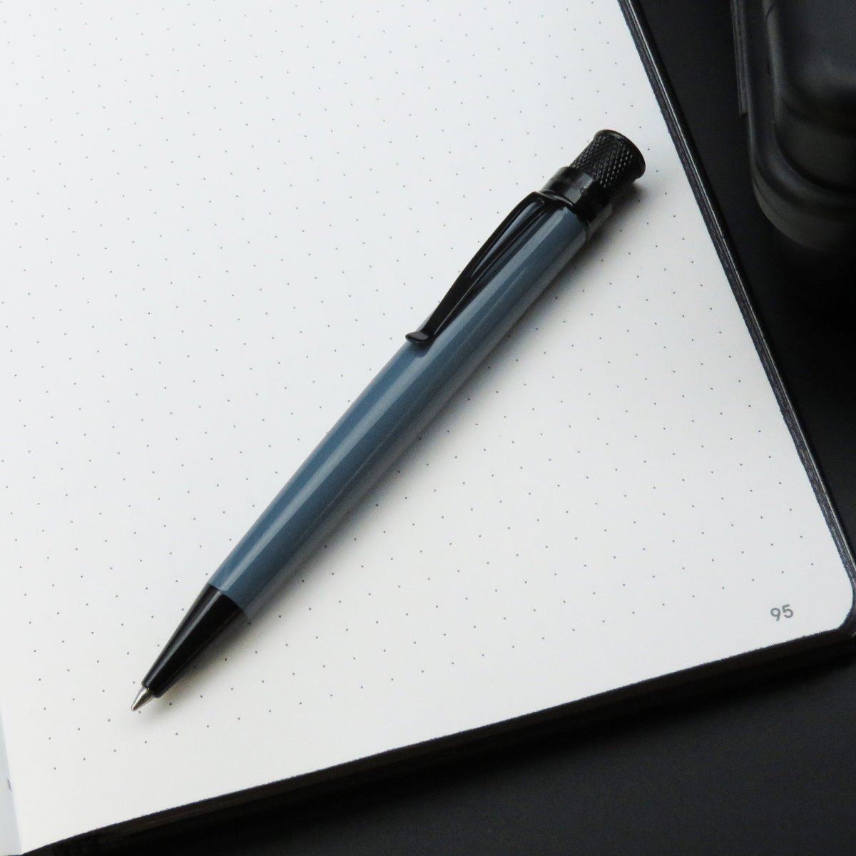 Retro 51 Tornado Stealth Lacquers Rollerball Pen - Deep Aqua - Pen Boutique Ltd