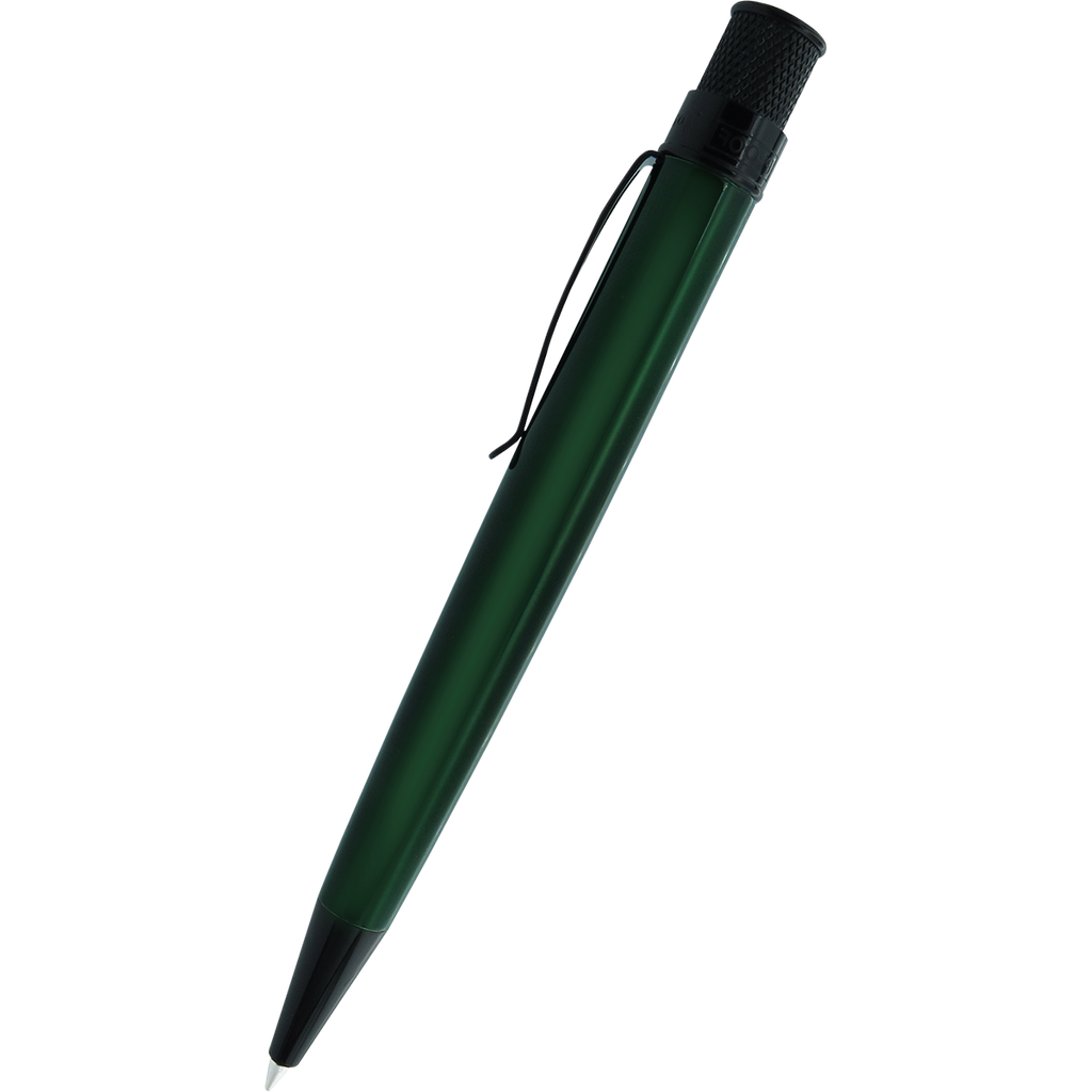 Retro 51 Tornado Stealth Lacquers Rollerball Pen - Emerald Green-Pen Boutique Ltd