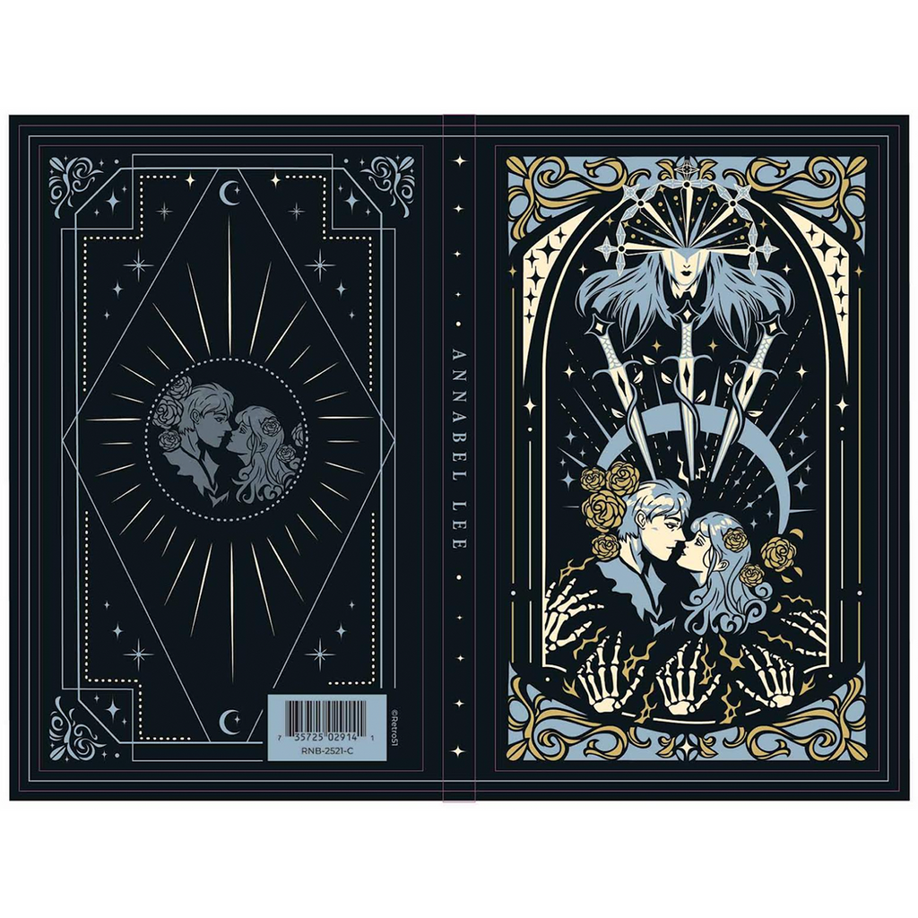Retro 51 x Pen Boutique Classic Layflat Notebook - Denik Annabel Lee-Pen Boutique Ltd