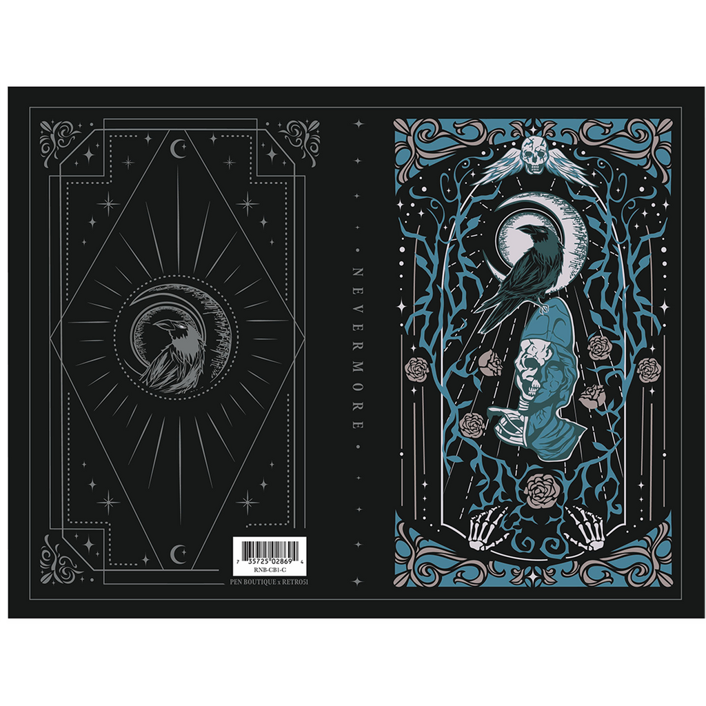 Retro 51 x Pen Boutique Classic Notebook - Raven 4 (2025 Release)-Pen Boutique Ltd